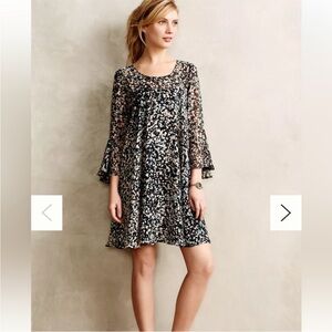 Anthropologie 70s Flowy Dress